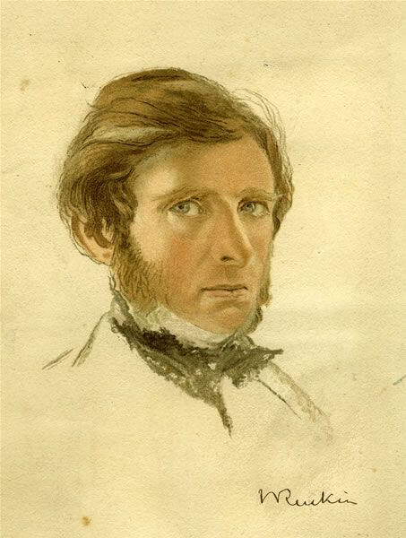 Portrait Of John Ruskin C 1861 Modern British Art Gallery