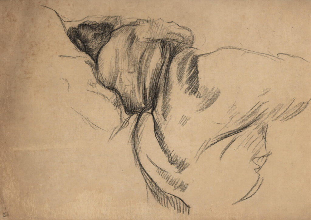 Albert de Belleroche - Figure sleeping