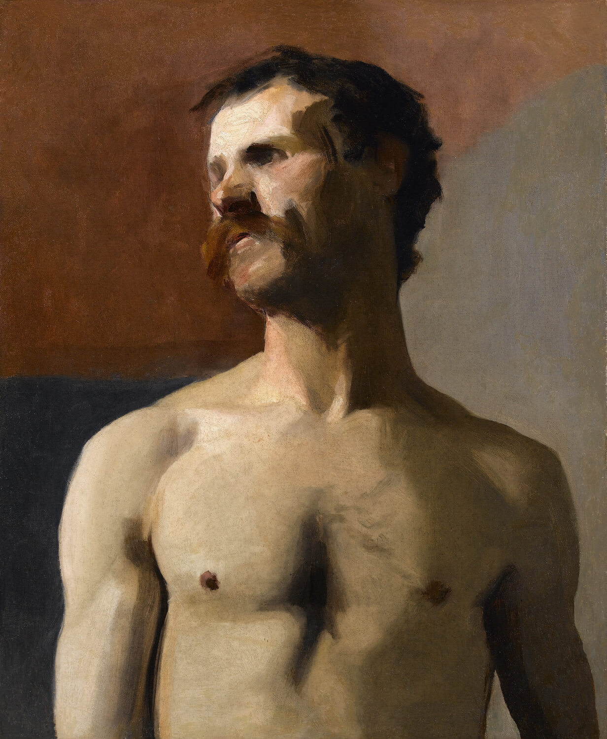Albert de Belleroche - Male Nude - life study