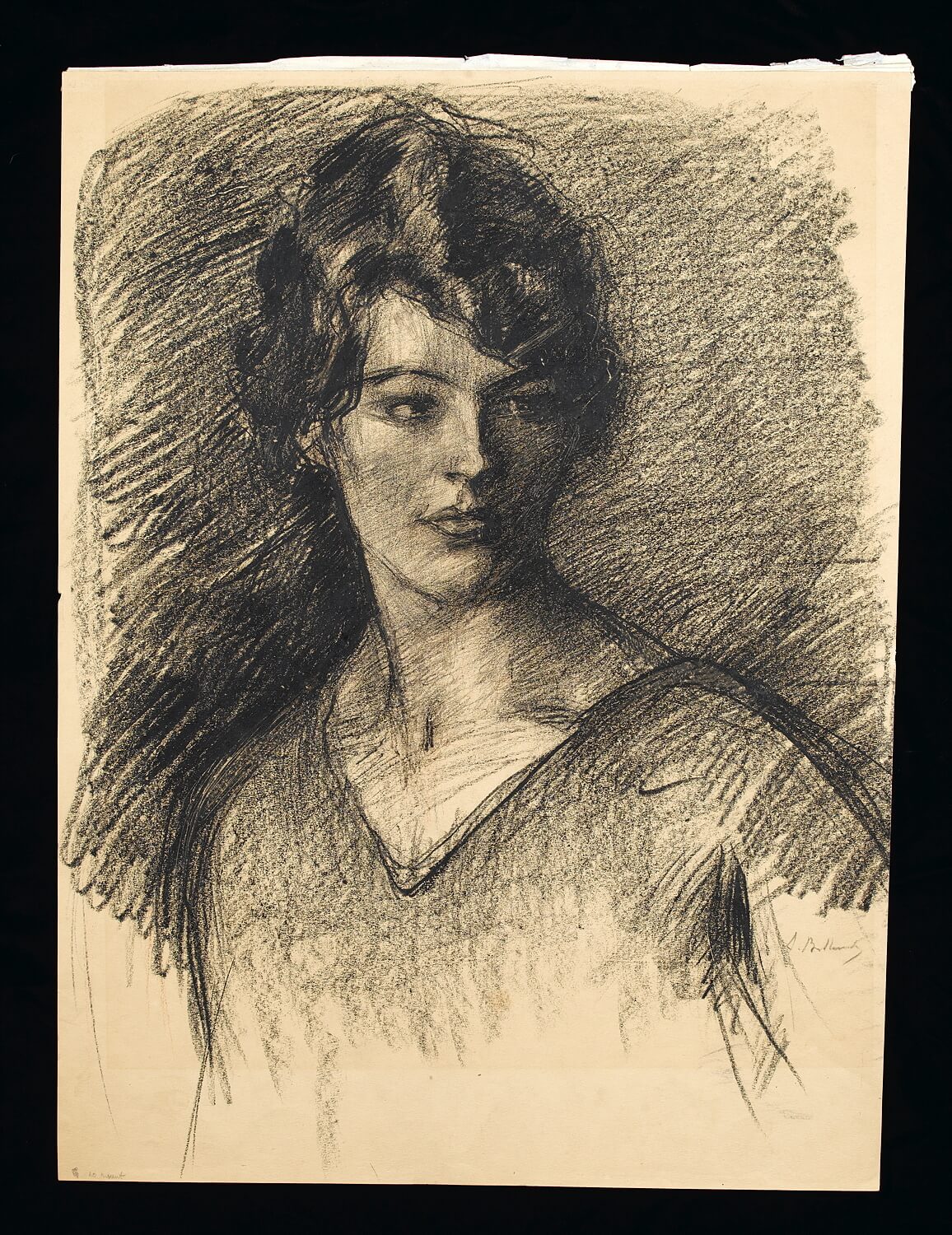 Albert de Belleroche - Portrait of a young lady