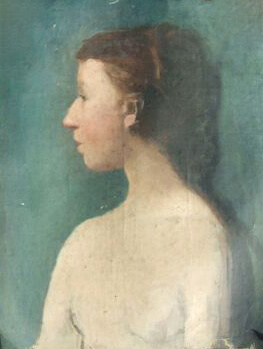Albert de Belleroche - Study of a young girl