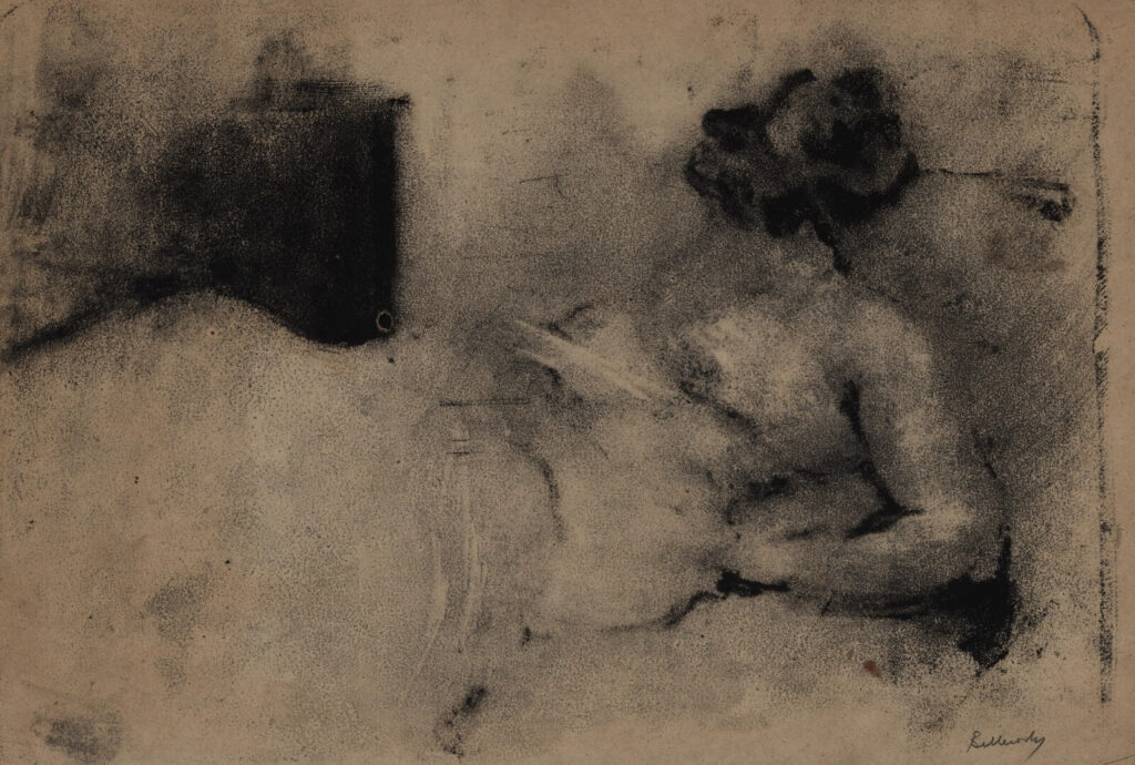Albert de Belleroche - Woman lying down