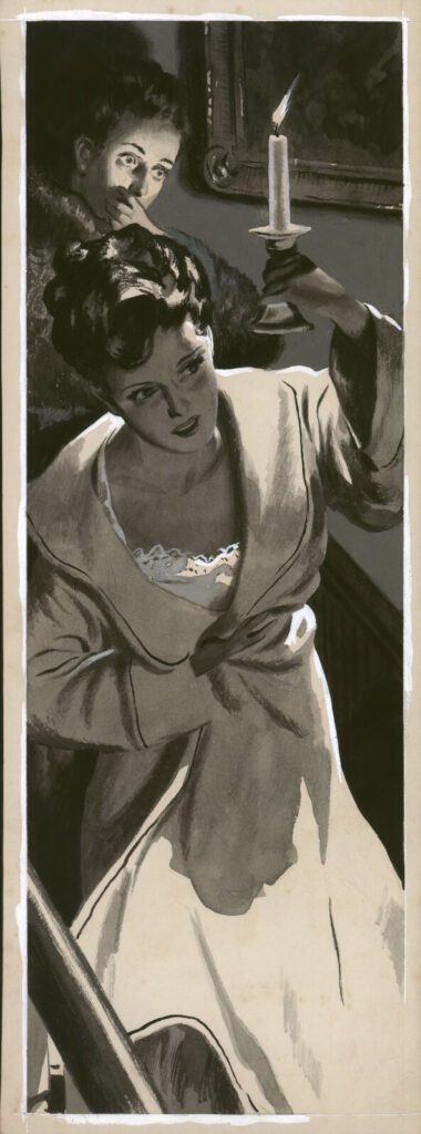 Alfred John Nunney - By candllelight