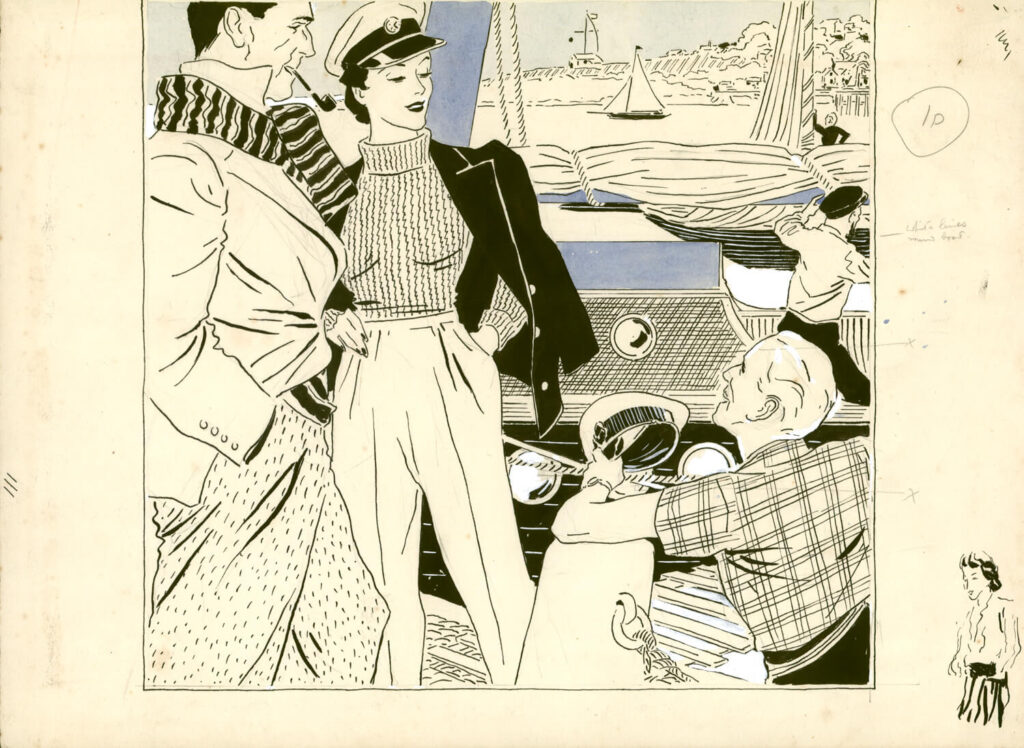 Alfred John Nunney - On board