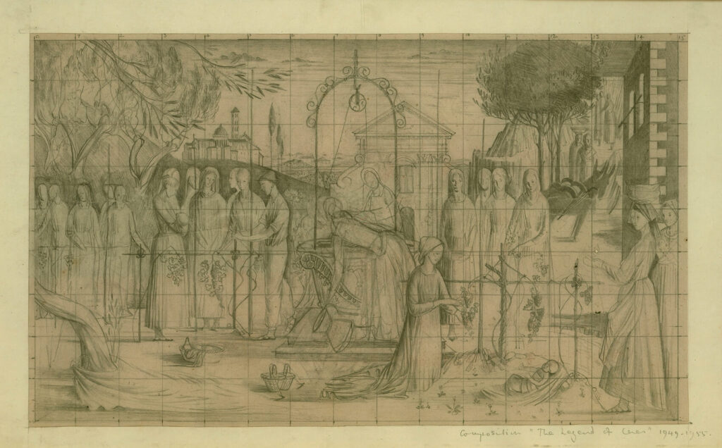 Anne Newland - Study for The Legend of Ceres