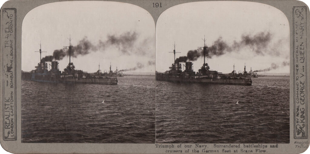 Anonymous - Stereoscopic print: Triumph of our Navy