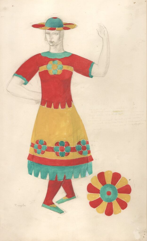 Archibald Ziegler - Design for a costume