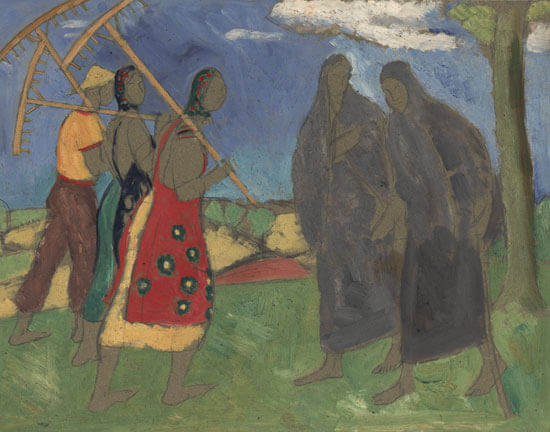 Archibald Ziegler - Peasants with rakes