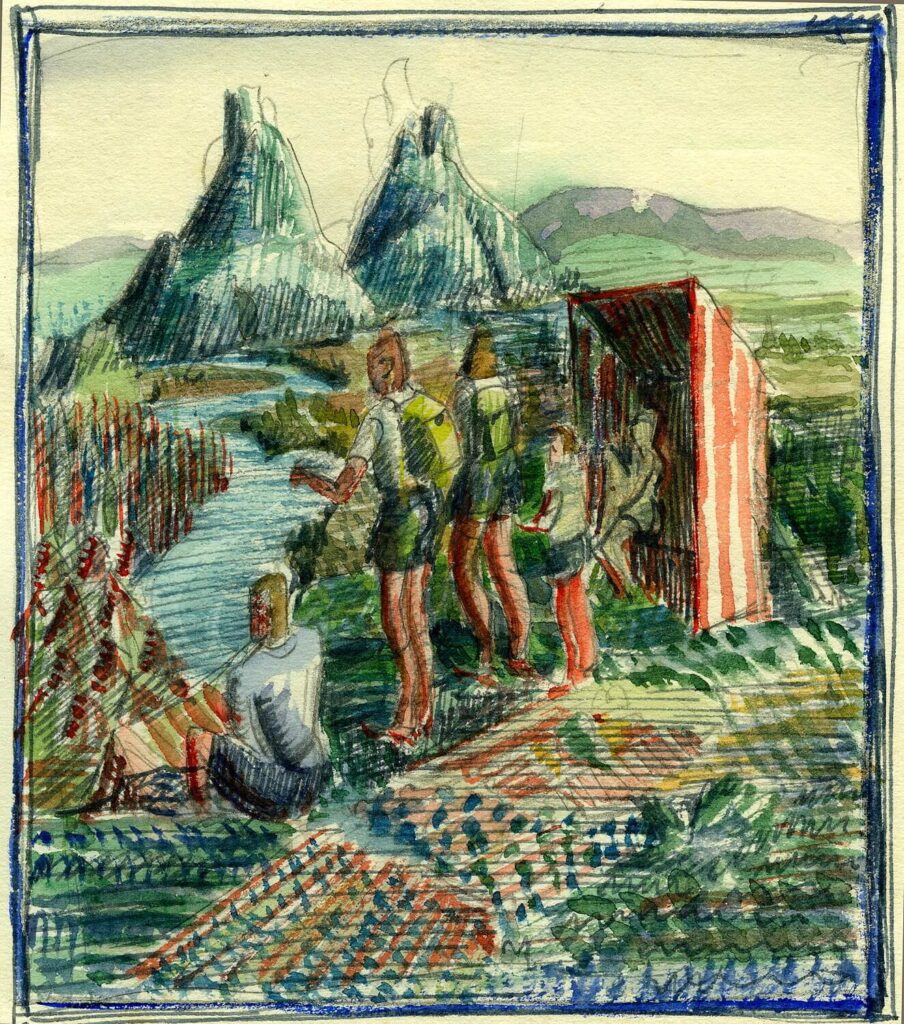 Arthur Kemp - Group of Hikers