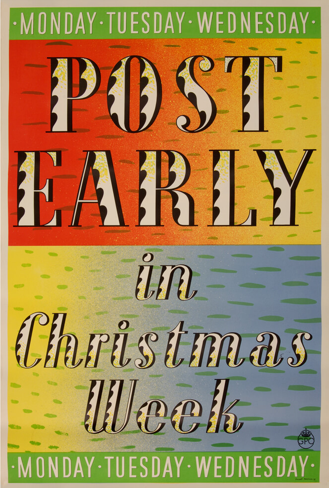 Barnett Freedman - Post Early in Christmas Week