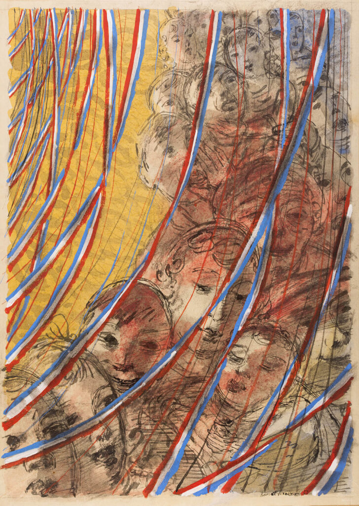 Barnett Freedman - Streamers and Heads