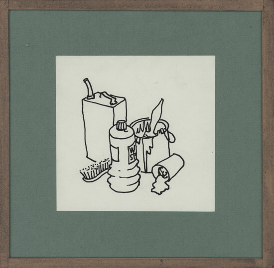 Catherine Olive Moody - Paint pots and white spirit