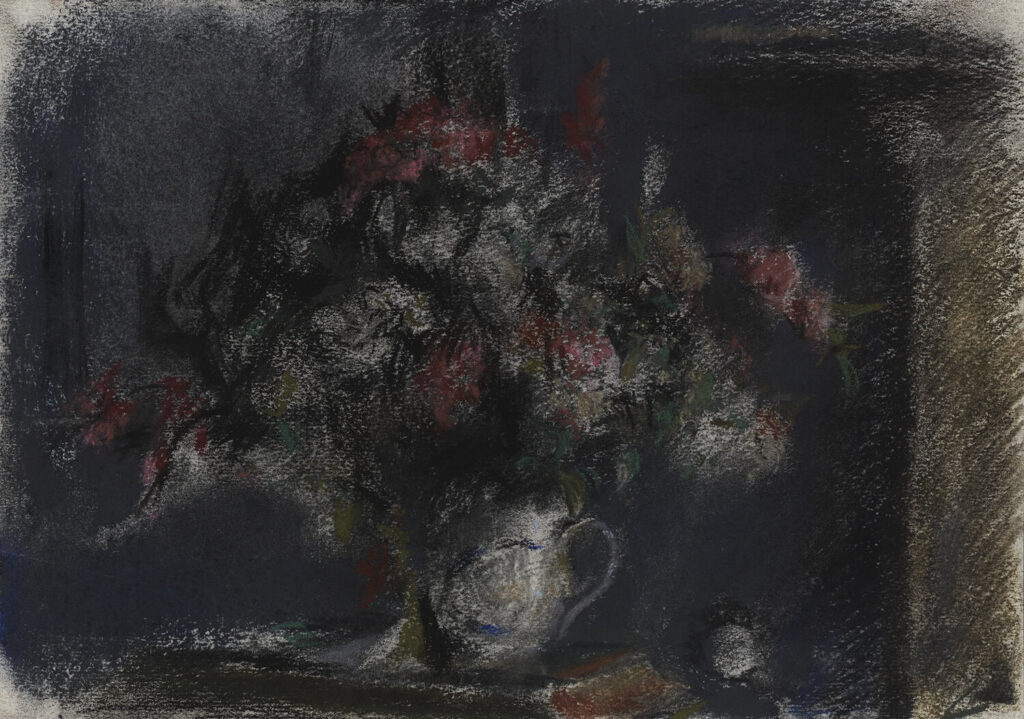 Catherine Olive Moody - Summer flowers in a White Jug