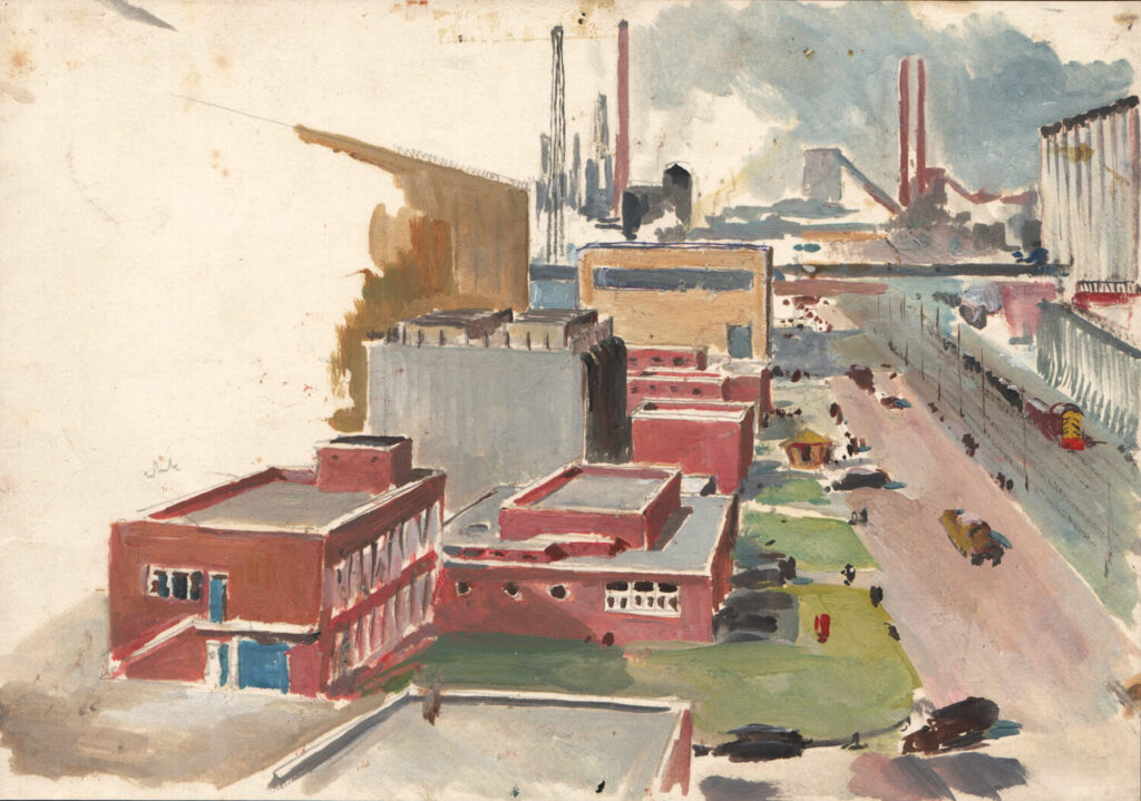 Charles Cundall - Abbey Works Port Talbot