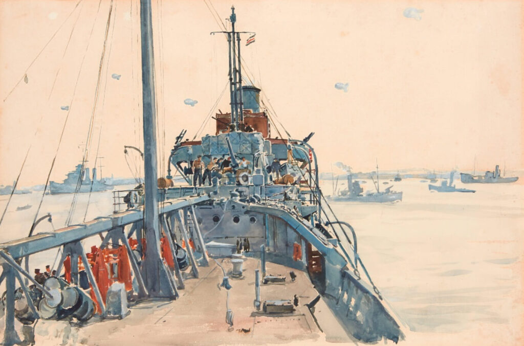 Charles Cundall - H.M.S. Cyclops