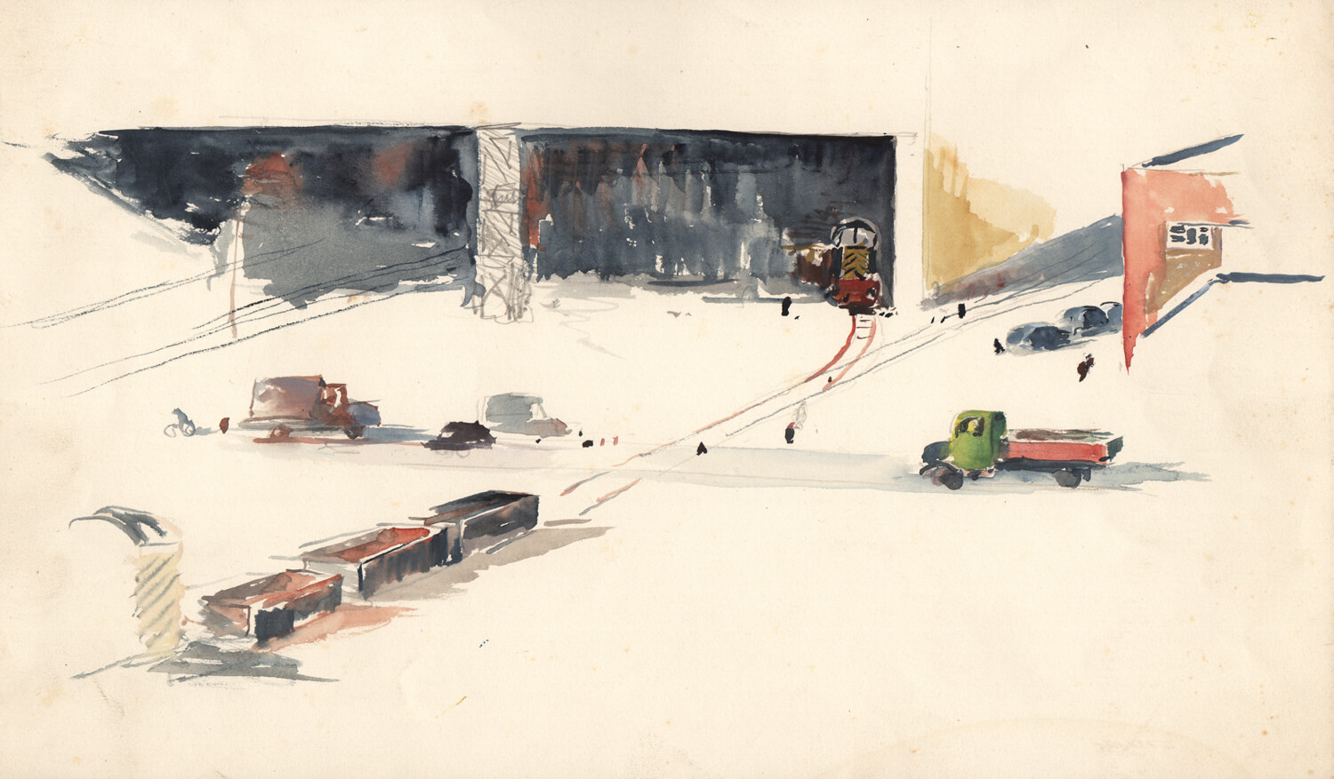 Steel Company of Wales, Abbey Works Port Talbot IV Modern British Art