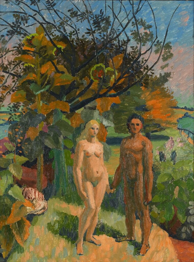 Charles Mahoney - Adam and Eve in the Garden of Eden