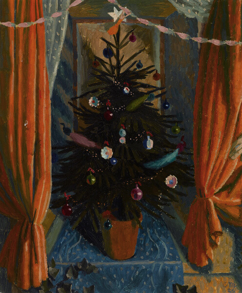 Charles Mahoney - Christmas tree in pot