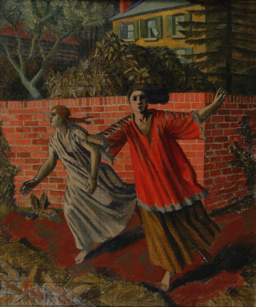 Charles Mahoney - Fleeing figures