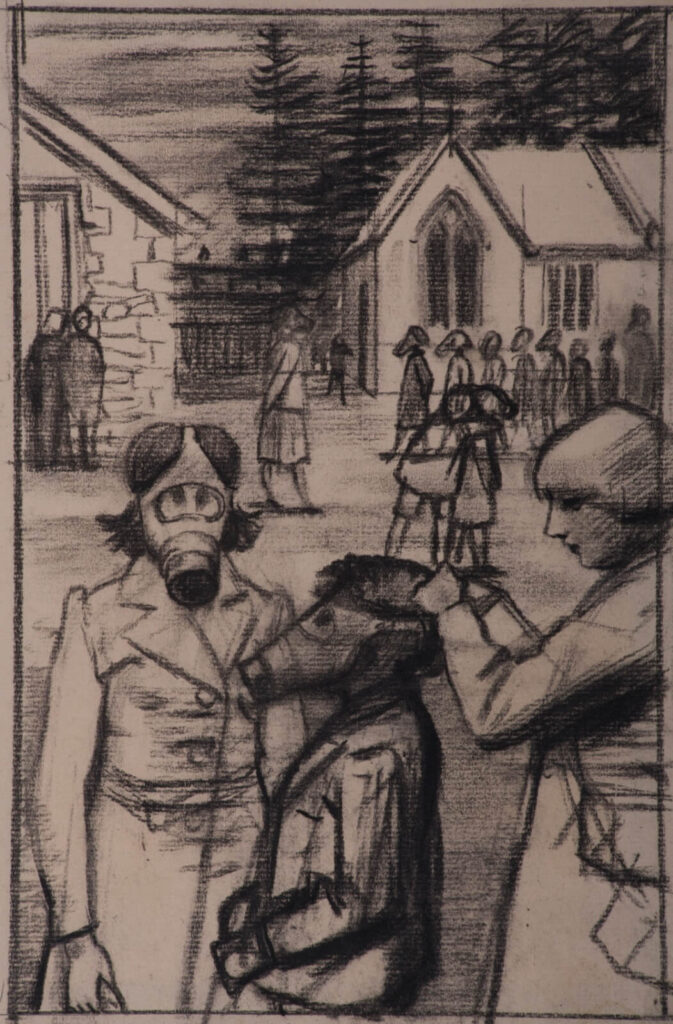 Charles Mahoney - Gas Mask Drill