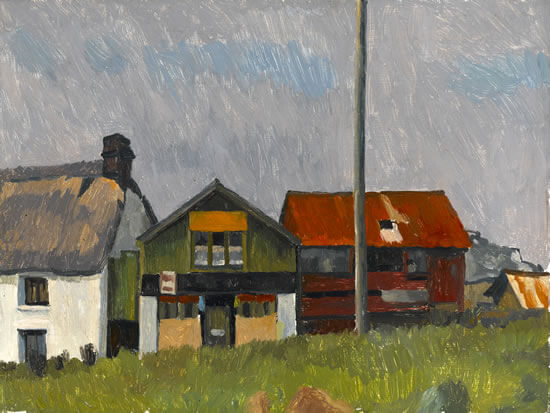 Charles Mahoney - Houses at Veryon