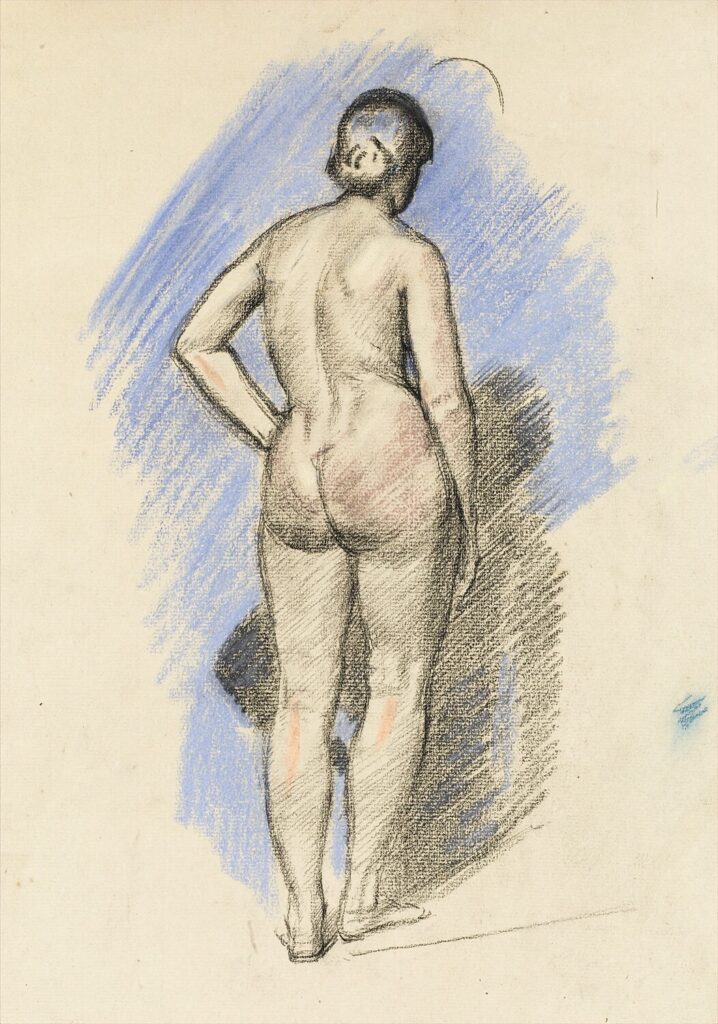 Charles Mahoney - Standing nude