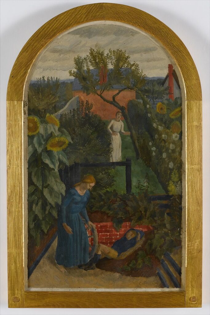 Charles Mahoney - Study for Fortune & the Boy at the Well