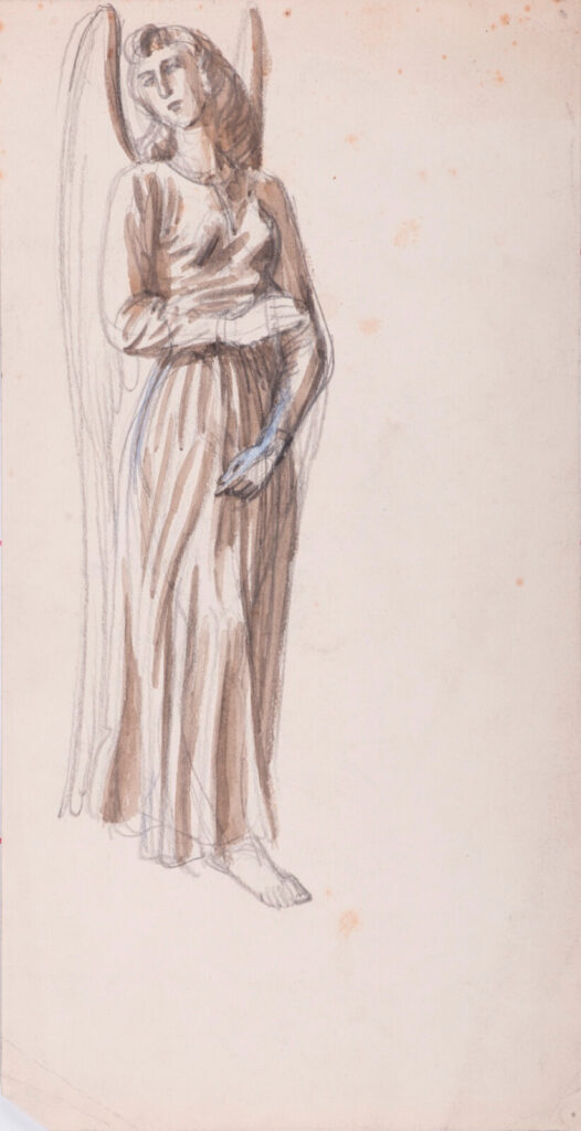 Charles Mahoney - Study for a Campion Hall angel