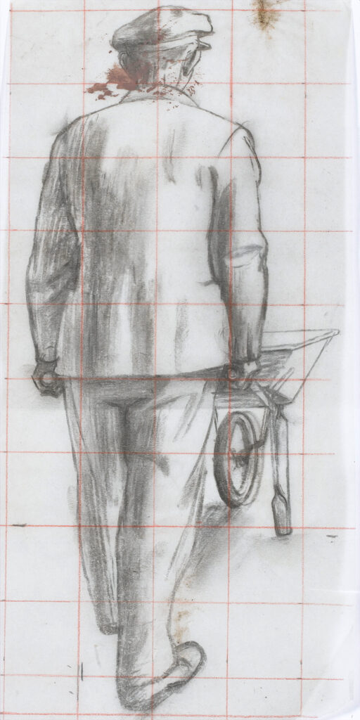 Charles Mahoney - Study for the Garden full length