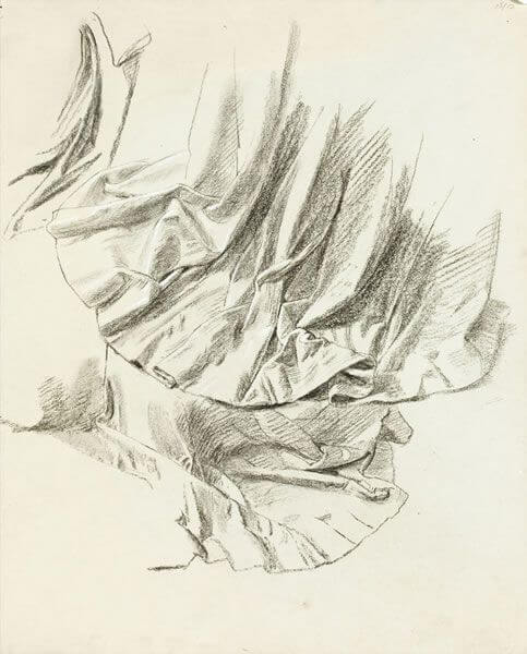 Charles Mahoney - Study of dress