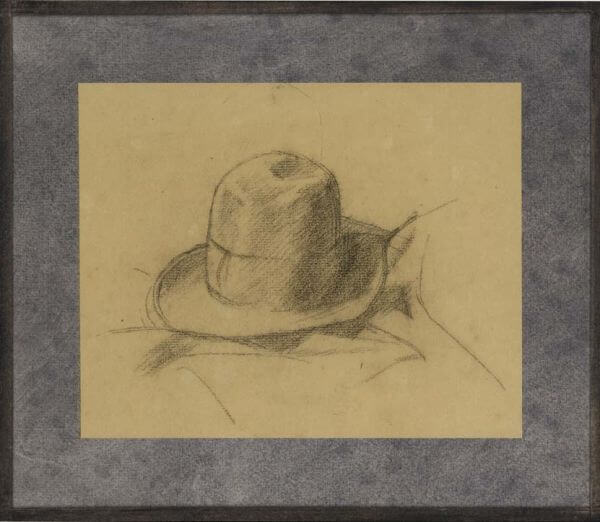 Charles Mahoney - Study of the artist's hat