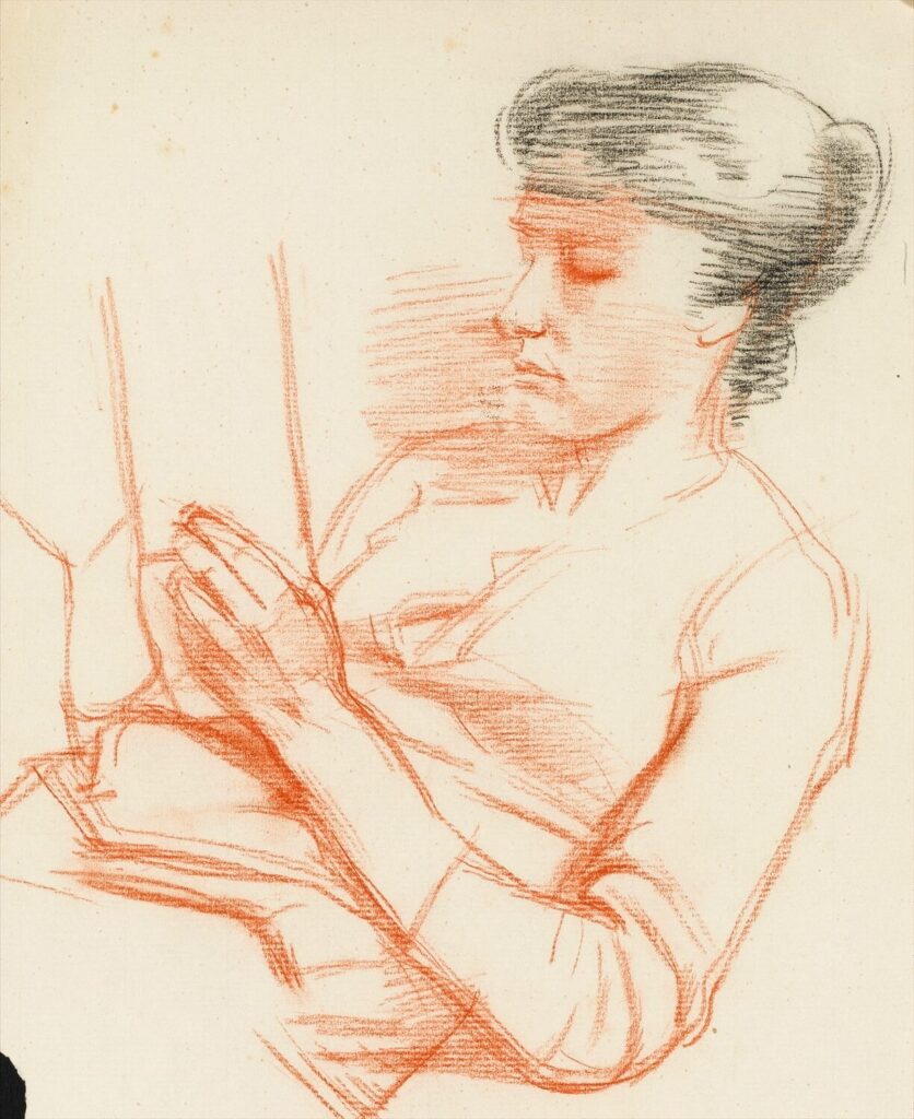 Charles Mahoney - Woman Reading
