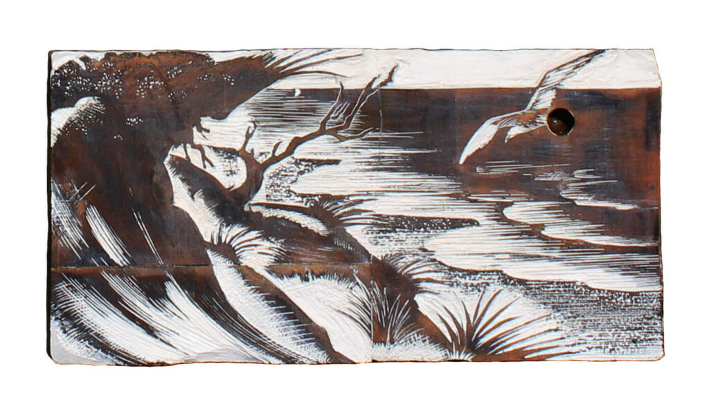 Clare Leighton - "Where Land Meets Sea" (Coastline is the catalogues title