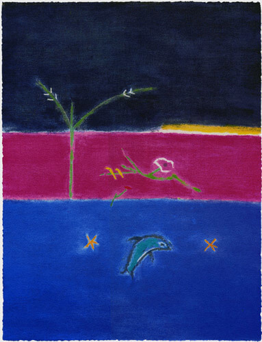 Craigie Aitchison - Dolphin
