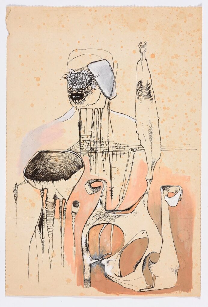 David Evans (1929–1988) - Flower power - metamorphosis