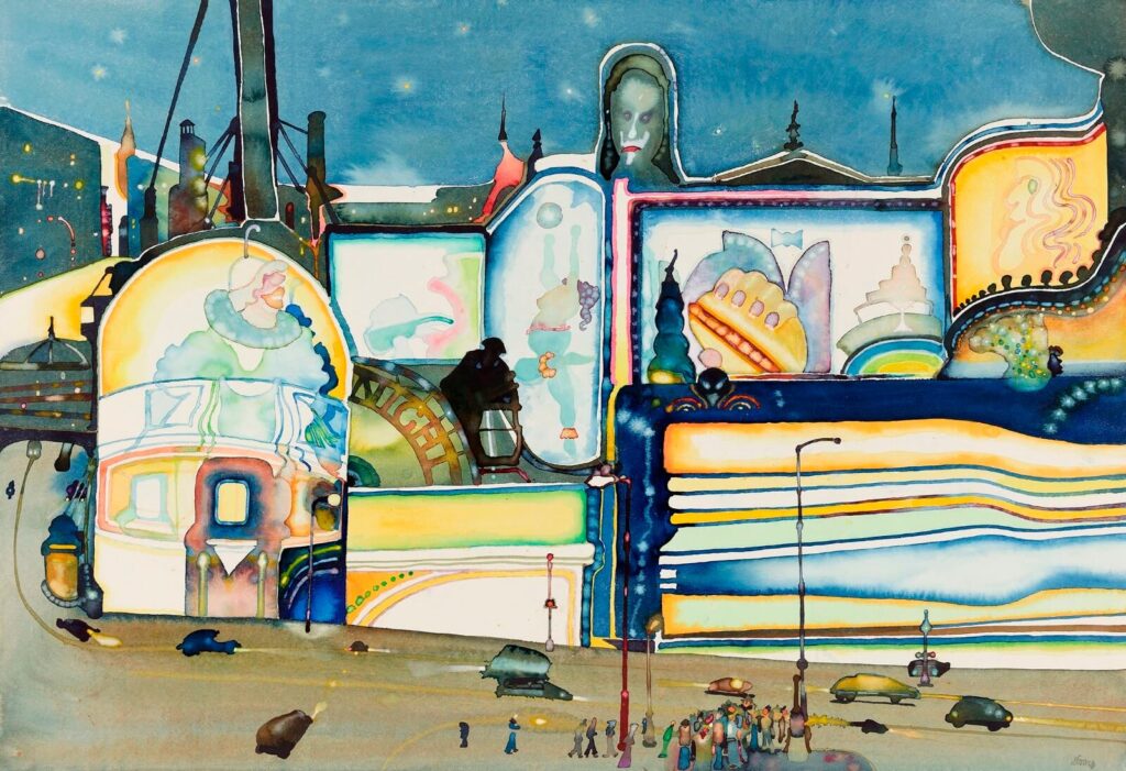 David Evans (1929–1988) - The Boulevard