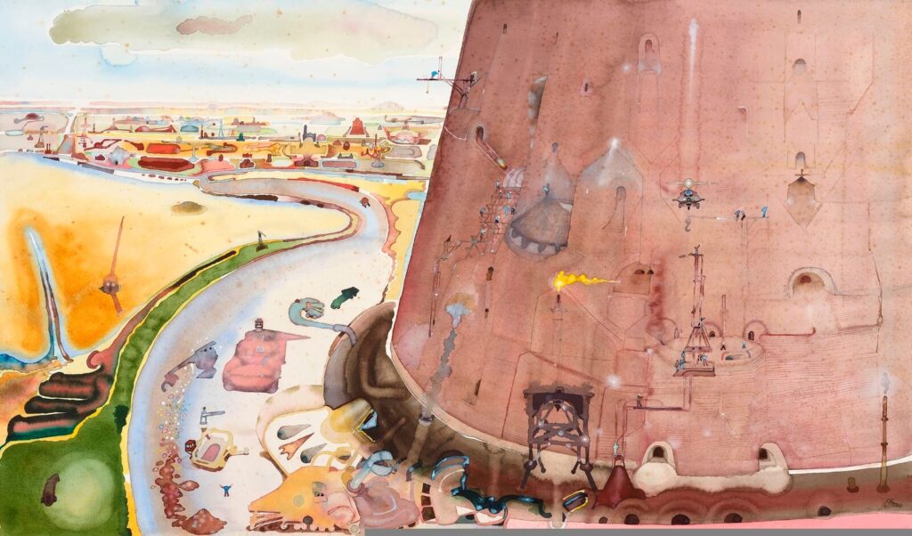 David Evans (1929–1988) - Tower of Babel