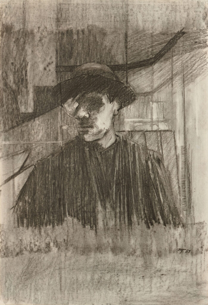 David Tindle - Self-portrait in a Mirror