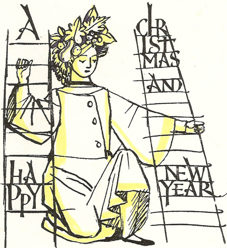 Dorothy Mahoney - A Happy Christmas and New Year from Dorothy Mahoney