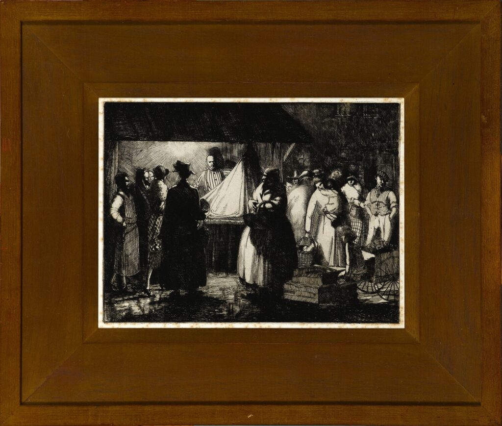 Dorothy Mahoney - Market Scene