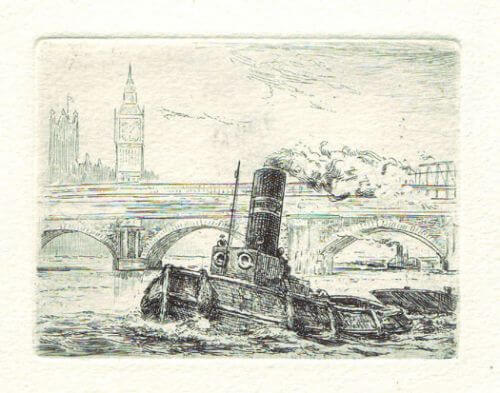 Edgar Maybery - Thames Tug I