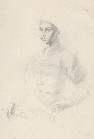 Edward Irvine Halliday - Portrait of young boy