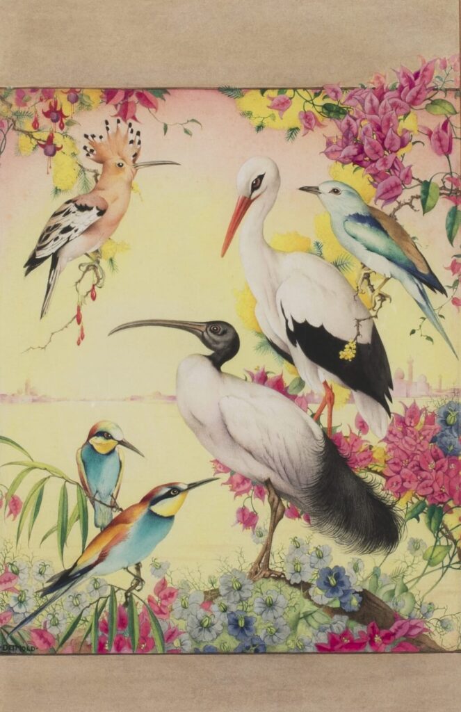 Edward Julius Detmold - Exotic Birds