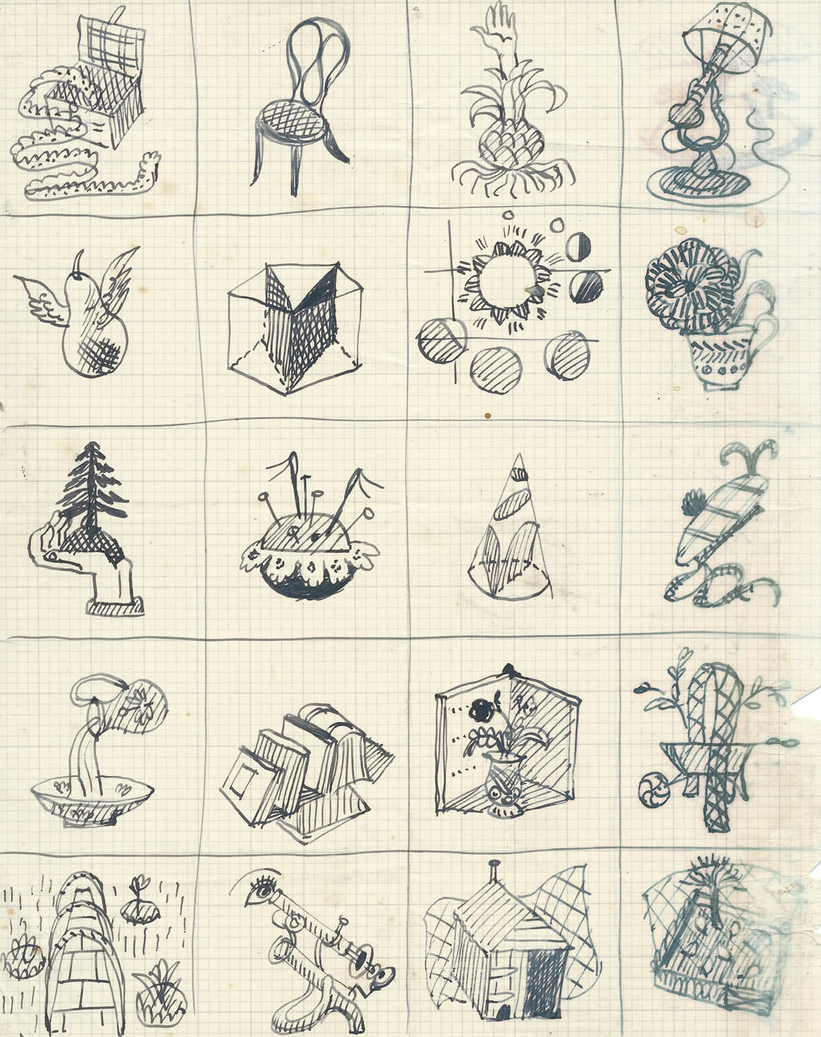 A set of 20 purpose unknown, several of which can be