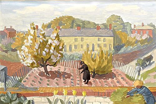 Evelyn Dunbar - Garden Allotment