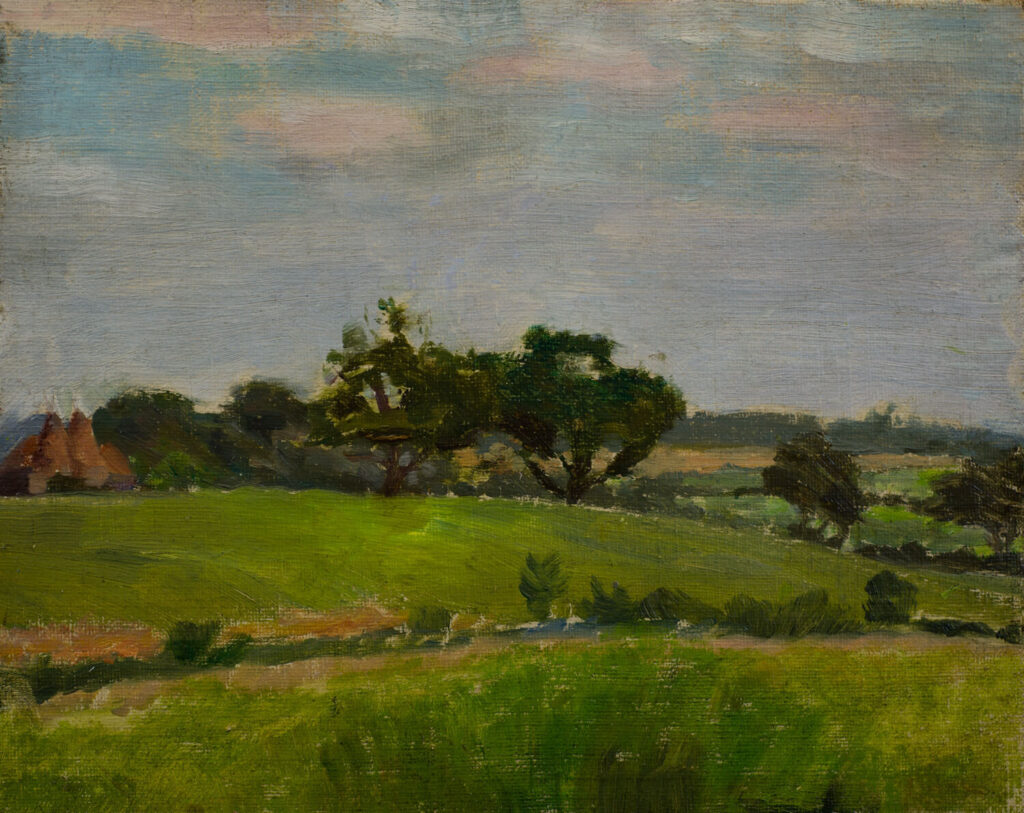 Evelyn Dunbar - Kent landscape