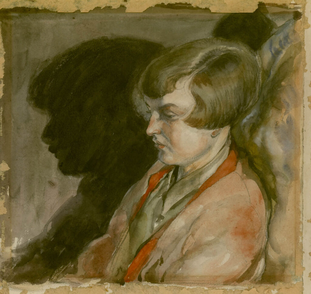 Evelyn Dunbar - Portrait of Jessie Dunbar