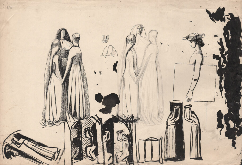 Evelyn Dunbar - Studies for Faith