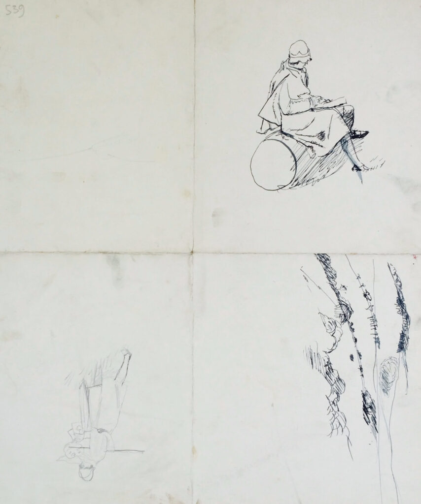 Evelyn Dunbar - Various sketches