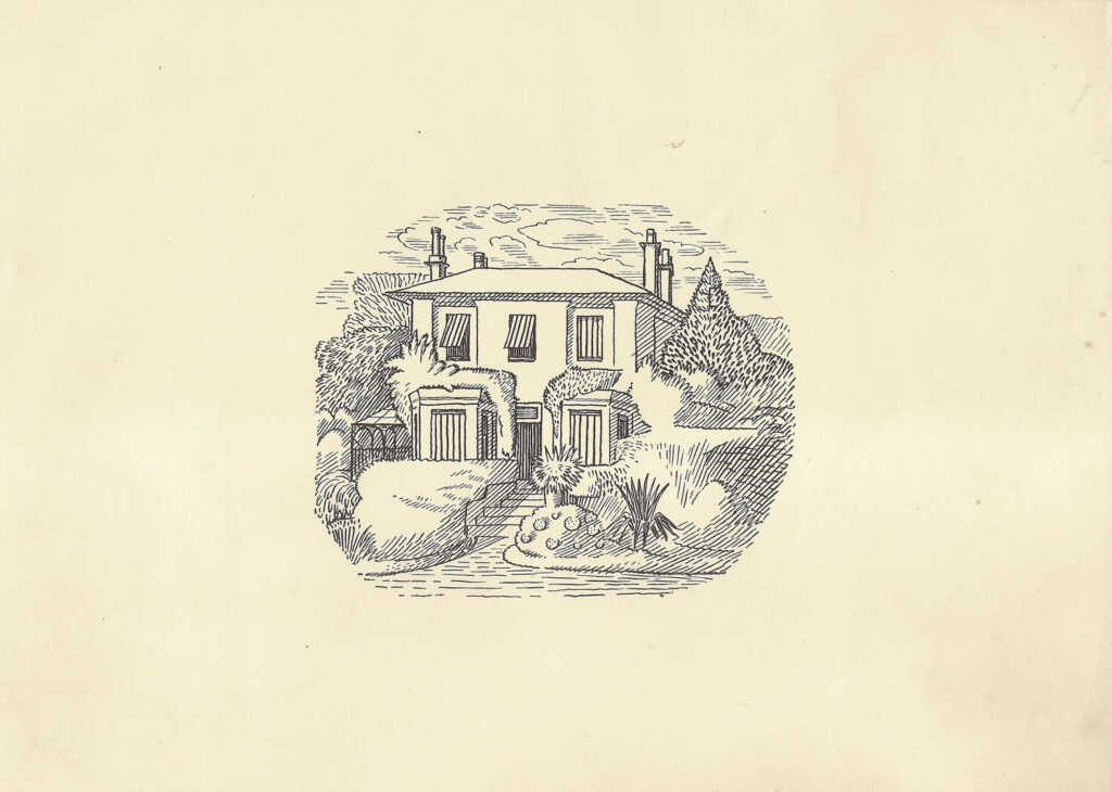 Evelyn Dunbar and Charles Mahoney - Design for page 11